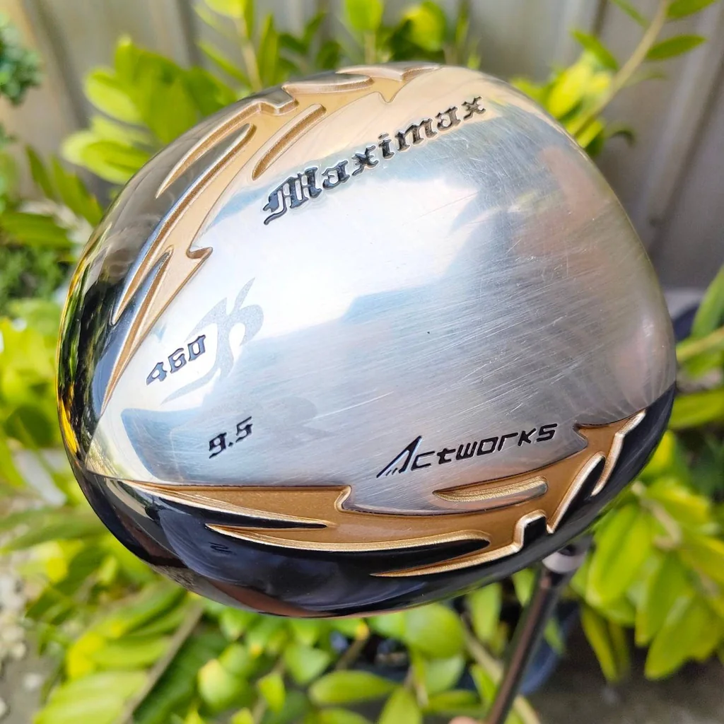Japanese Maximax Actworks 460 องศา 9.5 ก้าน WORKTEC FLEX S Driver สุดยอดแห่งความหน้าเด้ง ไม้กอล์ฟพรีเมี่ยมมือสอง ของแท้ By NakaraLuxurious Japanese Maximax Actworks 460 องศา 9.5 ก้าน WORKTEC FLEX S Driver สุดยอดแห่งความหน้าเด้ง ไม้กอล์ฟพรีเมี่ยมมือสอง ของแท้ By NakaraLuxurious