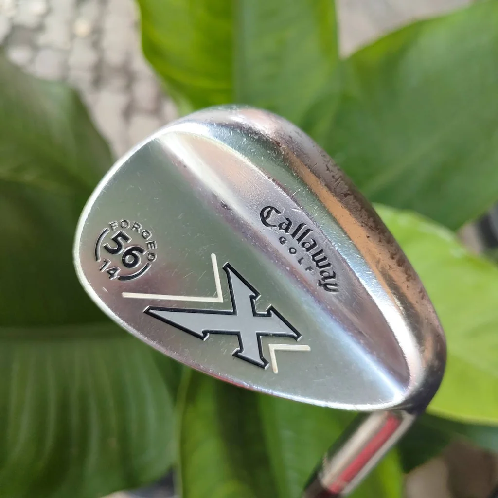 WEDGE CALLAWAY X-FORGED องศา 56 BOUNCE 14 ระเบิดทรายดี นุ่มมากด้วยวัสดุ FORGED พรีเมี่ยม เข้าบอลแน่น ร่องสวยสปินดีมากๆ ไม้กอล์ฟพรีเมี่ยมมือสอง ของแท้ By NakaraLuxurious
