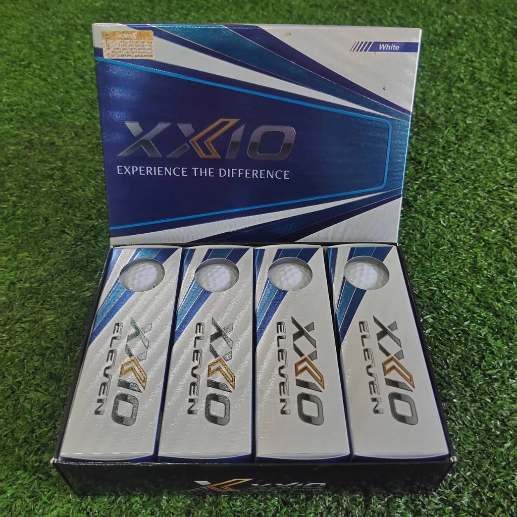 ลูกกอล์ฟ XXIO ELEVEN ของใหม่! 1 โหล (12 ลูก) 3 ชั้น (3-Piece Construction) ลูกกอล์ฟ XXIO ELEVEN ของใหม่! 1 โหล (12 ลูก) 3 ชั้น (3-Piece Construction)