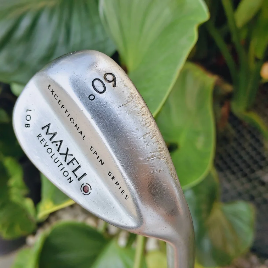 MAXFLI REVOLUTION 60° FORGED หน้า Spin-Milled ลึกโหด สปินจัดสุด ⛳🔥 เปิดหน้าแล้วลูกหยุดไว 😎💥