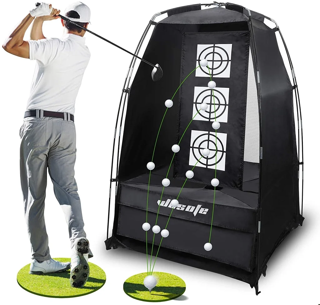 Golf Practice Net ตาข่ายฝึกซ้อมกอล์ฟ พร้อมระบบตีกลับ รหัสสินค้า WS-N0003 (ไม่รวมพรม NO MAT ) มีเป้าให้ 2 แบบ สามารถฝึกซ้อมได้หลากหลาย Golf Practice Net ตาข่ายฝึกซ้อมกอล์ฟ พร้อมระบบตีกลับ รหัสสินค้า WS-N0003 (ไม่รวมพรม NO MAT ) มีเป้าให้ 2 แบบ สามารถฝึกซ้อมได้หลากหลาย
