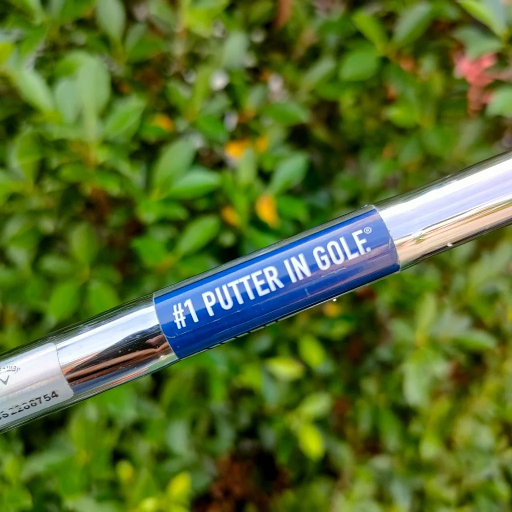 PUTTER ODYSSEY WHITE HOT RX V-LINE FANG CS ก้าน ODYSSEY PUTTER IN GOLF ความยาว 34 นิ้ว PUTTER ODYSSEY WHITE HOT RX V-LINE FANG CS ก้าน ODYSSEY PUTTER IN GOLF ความยาว 34 นิ้ว