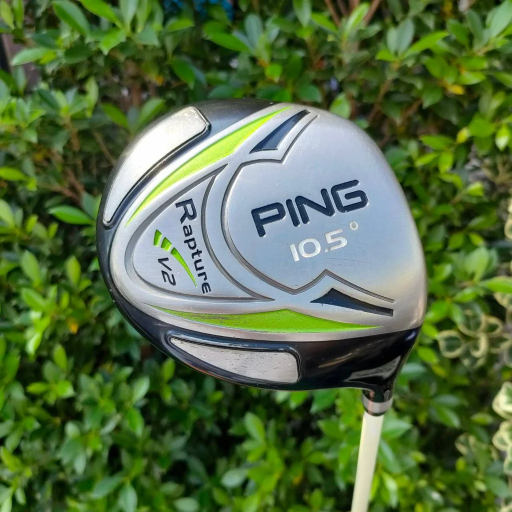 DRIVER PING RAPTURE V2 ก้าน FUBUKI FLEX S องศา 10.5 เป็นตัวพรีเมี่ยมของ PING ครับ สุดยอดคุณภาพ ก้านดีมากๆ