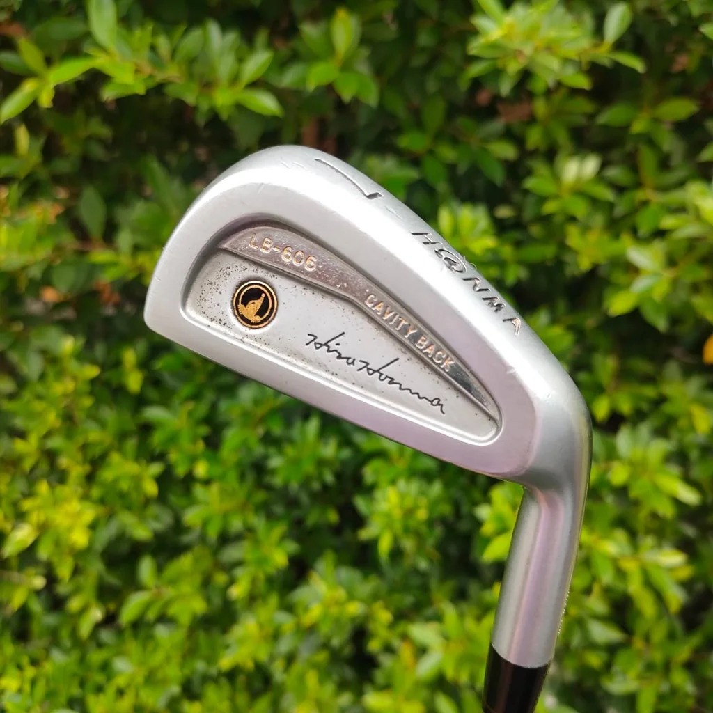 เหล็ก 7 HONMA LB-606 CAVITY BACK ก้าน NEW TITANIUM CARBON M-40 FLEX R1 สุดยอดเหล็กพรีเมี่ยมจาก HIRO HONMA PREMIUM JAPAN SAKATA ตีง่ายตีไกลมาก!! ไม้กอล์ฟมือสอง ของแท้ BY NakaraLuxurious เหล็ก 7 HONMA LB-606 CAVITY BACK ก้าน NEW TITANIUM CARBON M-40 FLEX R1 สุดยอดเหล็กพรีเมี่ยมจาก HIRO HONMA PREMIUM JAPAN SAKATA ตีง่ายตีไกลมาก!! ไม้กอล์ฟมือสอง ของแท้ BY NakaraLuxurious