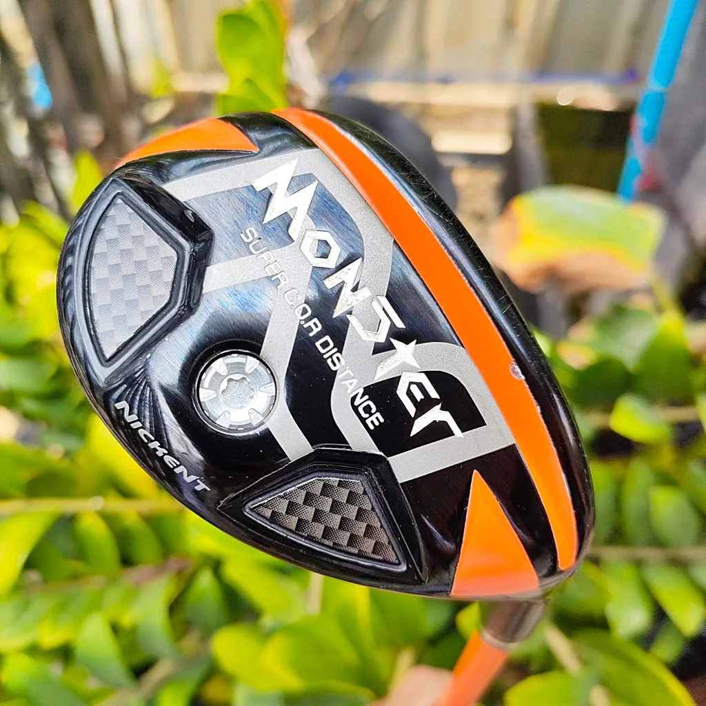 HYBRID 4 NICKENT MONSTER องศา 21 ก้าน UST MAMIYA ATTAS FLEX S ก้าน + หัว สุดพรีเมี่ยม โหดมากๆ ไม้กอล์ฟพรีเมี่ยมมือสอง ของแท้ By NakaraLuxurious HYBRID 4 NICKENT MONSTER องศา 21 ก้าน UST MAMIYA ATTAS FLEX S ก้าน + หัว สุดพรีเมี่ยม โหดมากๆ ไม้กอล์ฟพรีเมี่ยมมือสอง ของแท้ By NakaraLuxurious