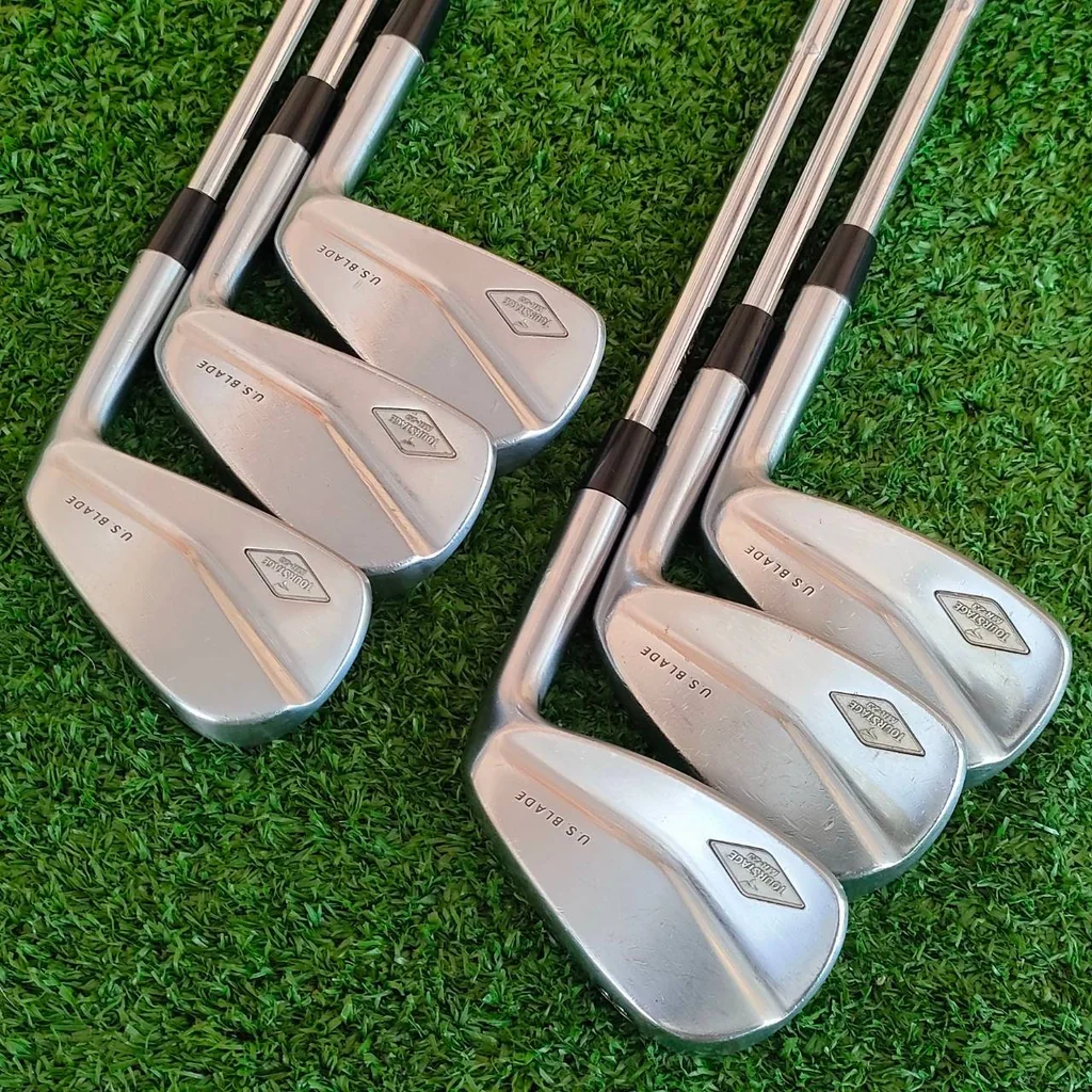 ชุดเหล็ก TOURSTAGE MR-23 U.S. BLADE FORGED มีเหล็ก 5-9 เเละ PW ก้าน DYNAMIC GOLD S400 สุดยอดแห่งความพรีเมี่ยม!! ไม้กอล์ฟมือสอง ของแท้ BY NakaraLuxurious ชุดเหล็ก TOURSTAGE MR-23 U.S. BLADE FORGED มีเหล็ก 5-9 เเละ PW ก้าน DYNAMIC GOLD S400 สุดยอดแห่งความพรีเมี่ยม!! ไม้กอล์ฟมือสอง ของแท้ BY NakaraLuxurious