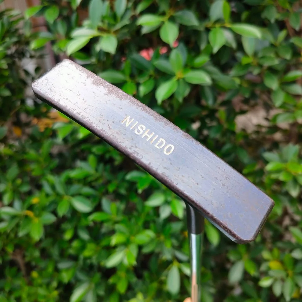 PUTTER NISHIDO TYPE MILLED 100 ความยาว 35 นิ้ว ก้าน MILLED 100 สุดยอดพัตเตอร์พรีเมี่ยมคัสตอม จากญี่ปุ่น ใช้วัสดุเนื้อแท้ และหน้า MILLIED ทำให้ลูกหมุนเกาะไลน์มากๆ PUTTER NISHIDO TYPE MILLED 100 ความยาว 35 นิ้ว ก้าน MILLED 100 สุดยอดพัตเตอร์พรีเมี่ยมคัสตอม จากญี่ปุ่น ใช้วัสดุเนื้อแท้ และหน้า MILLIED ทำให้ลูกหมุนเกาะไลน์มากๆ