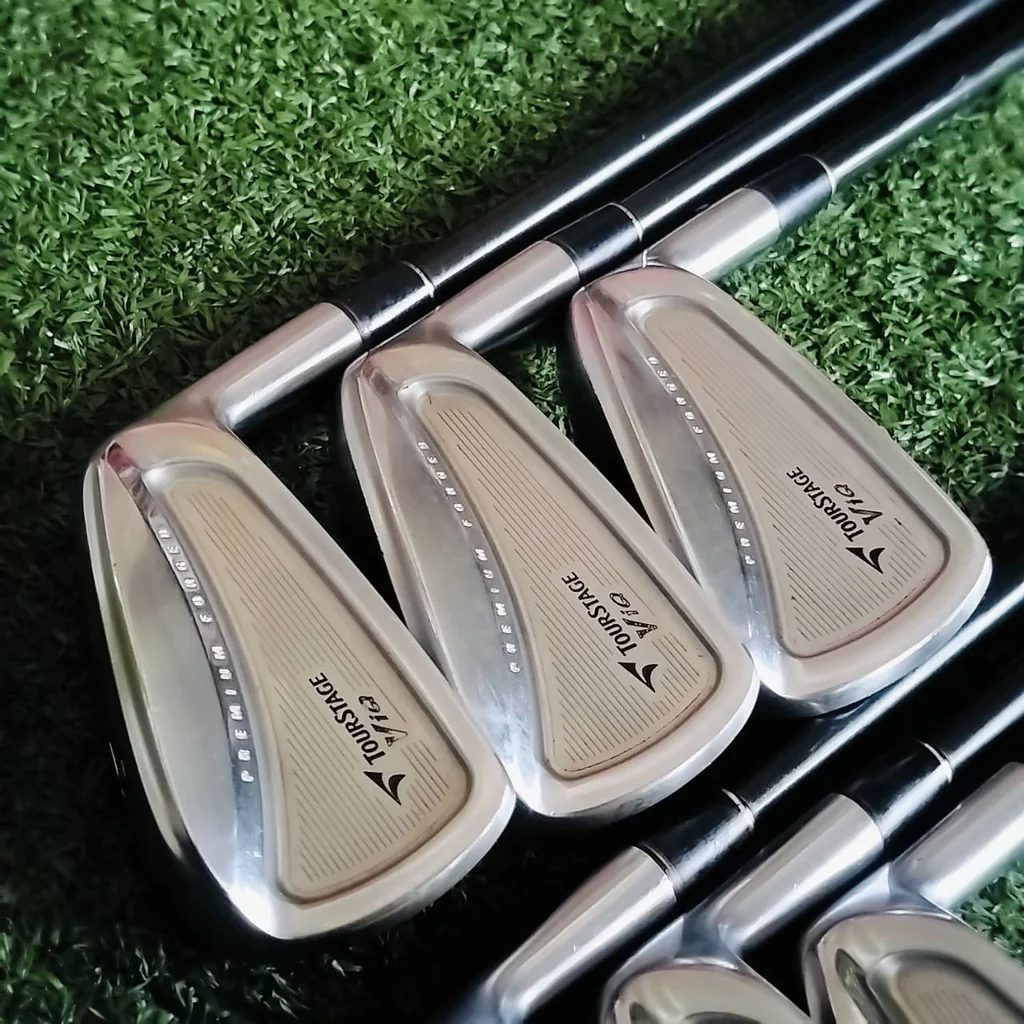 ชุดเหล็ก TOURSTAGE VIQ SUPER PREMIUM FORGED JAPAN มีเหล็ก 5 6 7 8 9 PW สภาพสวยมากๆ ก้าน TOURSTAGE TSI-55 FLEX R ไม้กอล์ฟพรีเมี่ยมมือสอง ของแท้ By NakaraLuxurious ชุดเหล็ก TOURSTAGE VIQ SUPER PREMIUM FORGED JAPAN มีเหล็ก 5 6 7 8 9 PW สภาพสวยมากๆ ก้าน TOURSTAGE TSI-55 FLEX R ไม้กอล์ฟพรีเมี่ยมมือสอง ของแท้ By NakaraLuxurious
