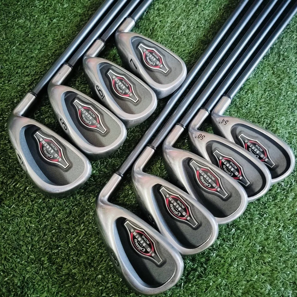 ชุดเหล็ก Callaway BIGBERTHAR สภาพสวย ก้านเดิมๆทั้งชุด เป็นก้าน BIGBERTHAR AM/AT FLEX R ก้านแบบเสียบทะลุตีได้ฟีลลิ่งมาก ไม้กอล์ฟพรีเมี่ยมมือสอง ของแท้ By NakaraLuxurious ชุดเหล็ก Callaway BIGBERTHAR สภาพสวย ก้านเดิมๆทั้งชุด เป็นก้าน BIGBERTHAR AM/AT FLEX R ก้านแบบเสียบทะลุตีได้ฟีลลิ่งมาก ไม้กอล์ฟพรีเมี่ยมมือสอง ของแท้ By NakaraLuxurious