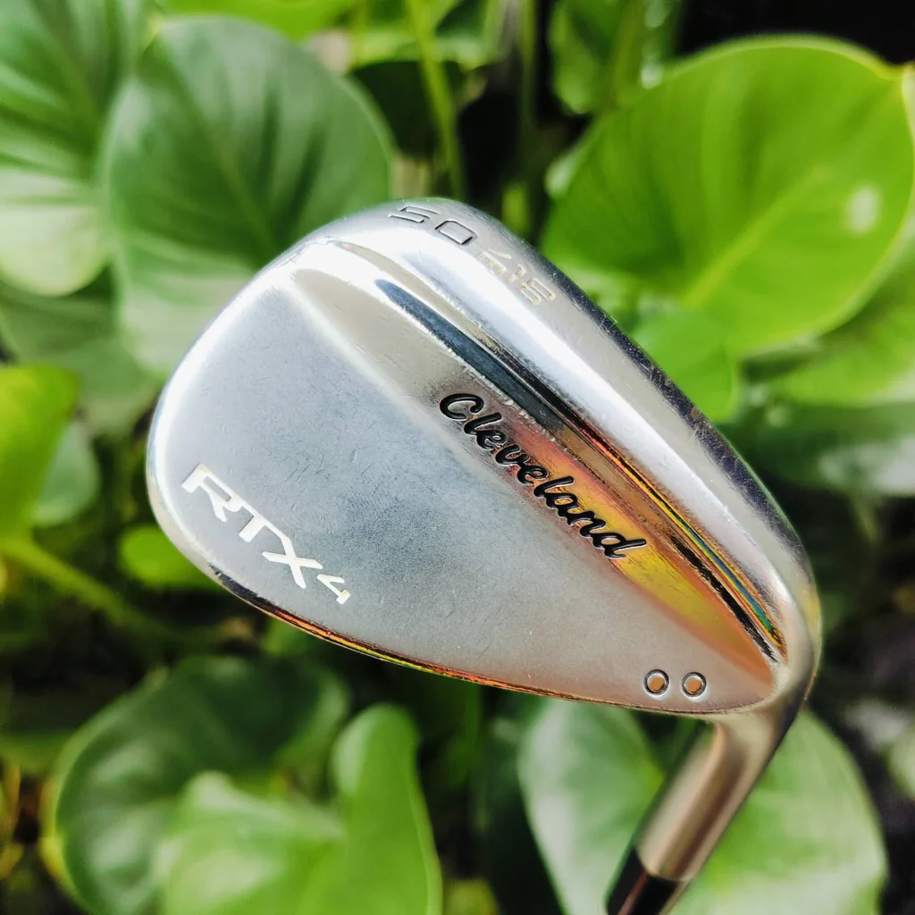 WEDGE CLEVELAND RTX4 องศา 50 BOUNCE 10 MID ก้าน DYNAMIC GOLD S200 สปินเพิ่มขึ้น ควบคุมลูกสั้นได้ดี ไม้กอล์ฟพรีเมี่ยมมือสอง ของแท้ By NakaraLuxurious WEDGE CLEVELAND RTX4 องศา 50 BOUNCE 10 MID ก้าน DYNAMIC GOLD S200 สปินเพิ่มขึ้น ควบคุมลูกสั้นได้ดี ไม้กอล์ฟพรีเมี่ยมมือสอง ของแท้ By NakaraLuxurious