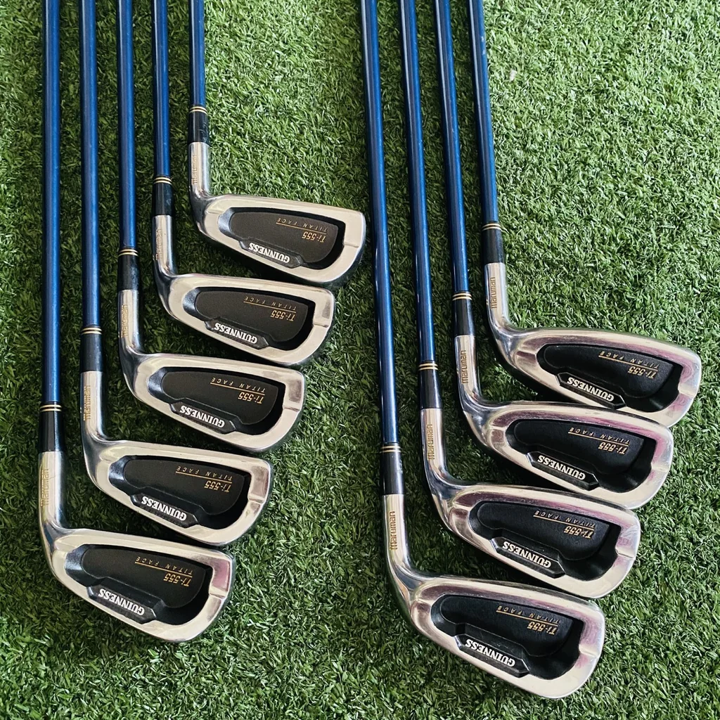 🏌️♂️✨ ชุดเหล็ก MARUMAN GUINNESS Ti-555 หน้าเด้งแรง ตีไกลระดับตำนาน⚡ ใครอยากอัปเกรดระยะ รีบจัด