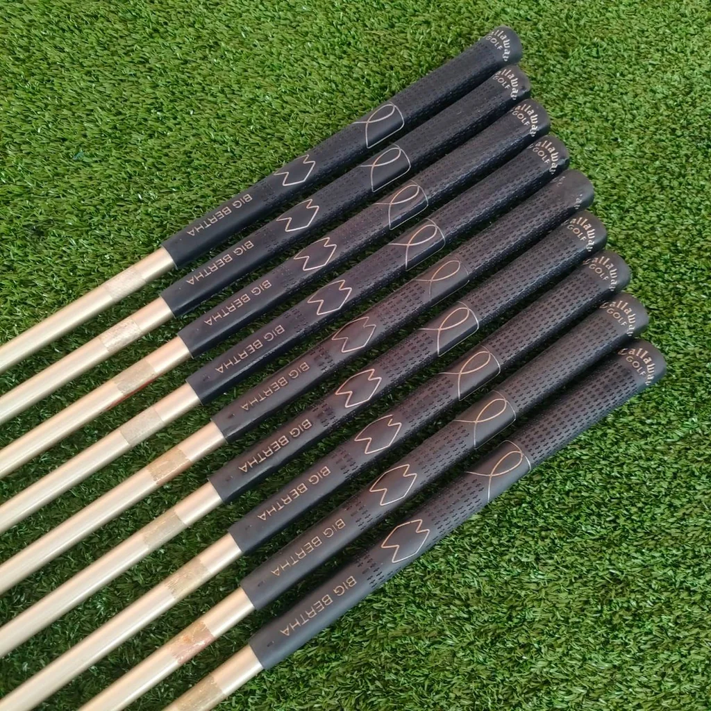 🏌️ **ชุดเหล็กสำหรับผู้หญิง** CALLAWAY STEELHEAD X-14 GEMS มีเหล็ก 3-9 เเละ PW SW FLEX LADY ก้าน BIG BERTHA STEELHEAD X-14 GEMS ไม้กอล์ฟมือสอง ของแท้ BY NakaraLuxurious