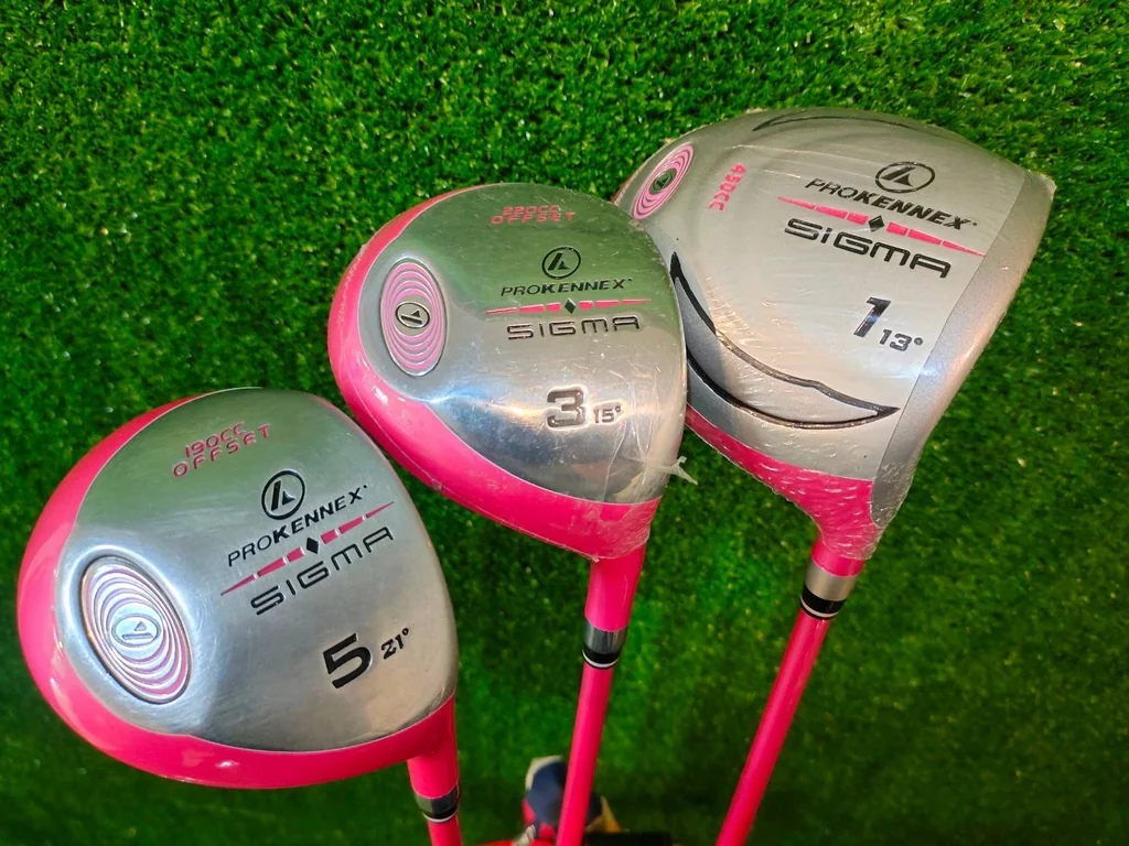 ไม้กอล์ฟครบชุดสำหรับสุภาพสตรี PROKENNEX SIGMA ไม้กอล์ฟครบชุดสำหรับสุภาพสตรี PROKENNEX SIGMA