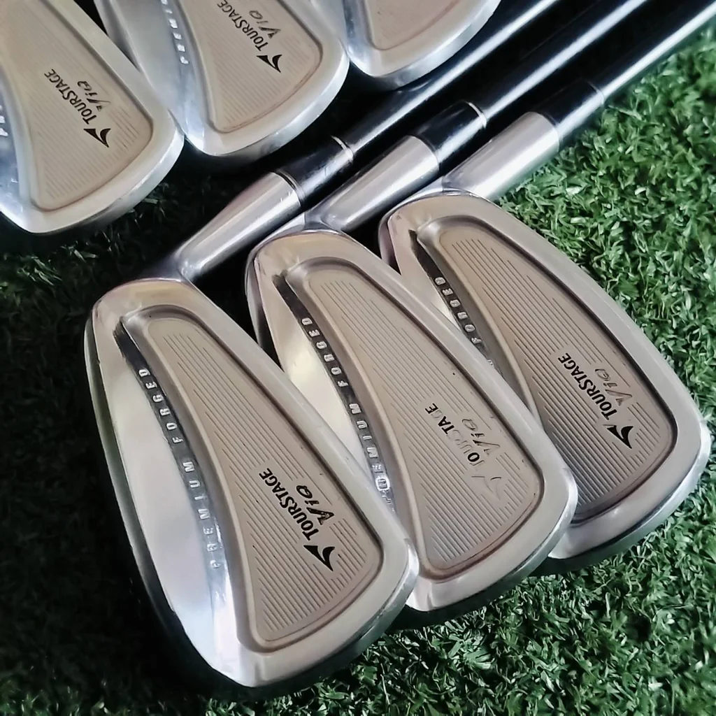 ชุดเหล็ก TOURSTAGE VIQ SUPER PREMIUM FORGED JAPAN มีเหล็ก 5 6 7 8 9 PW สภาพสวยมากๆ ก้าน TOURSTAGE TSI-55 FLEX R ไม้กอล์ฟพรีเมี่ยมมือสอง ของแท้ By NakaraLuxurious ชุดเหล็ก TOURSTAGE VIQ SUPER PREMIUM FORGED JAPAN มีเหล็ก 5 6 7 8 9 PW สภาพสวยมากๆ ก้าน TOURSTAGE TSI-55 FLEX R ไม้กอล์ฟพรีเมี่ยมมือสอง ของแท้ By NakaraLuxurious