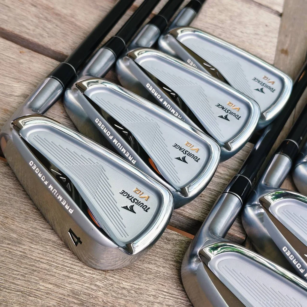 IRON SET TOURSTAGE ViQ PREMIUM FORGED ฟีลลิ่งเหล็กฟอร์จนุ่มนวลระดับพรีเมียม ชดเชยความผิดพลาดสูง IRON SET TOURSTAGE ViQ PREMIUM FORGED ฟีลลิ่งเหล็กฟอร์จนุ่มนวลระดับพรีเมียม ชดเชยความผิดพลาดสูง