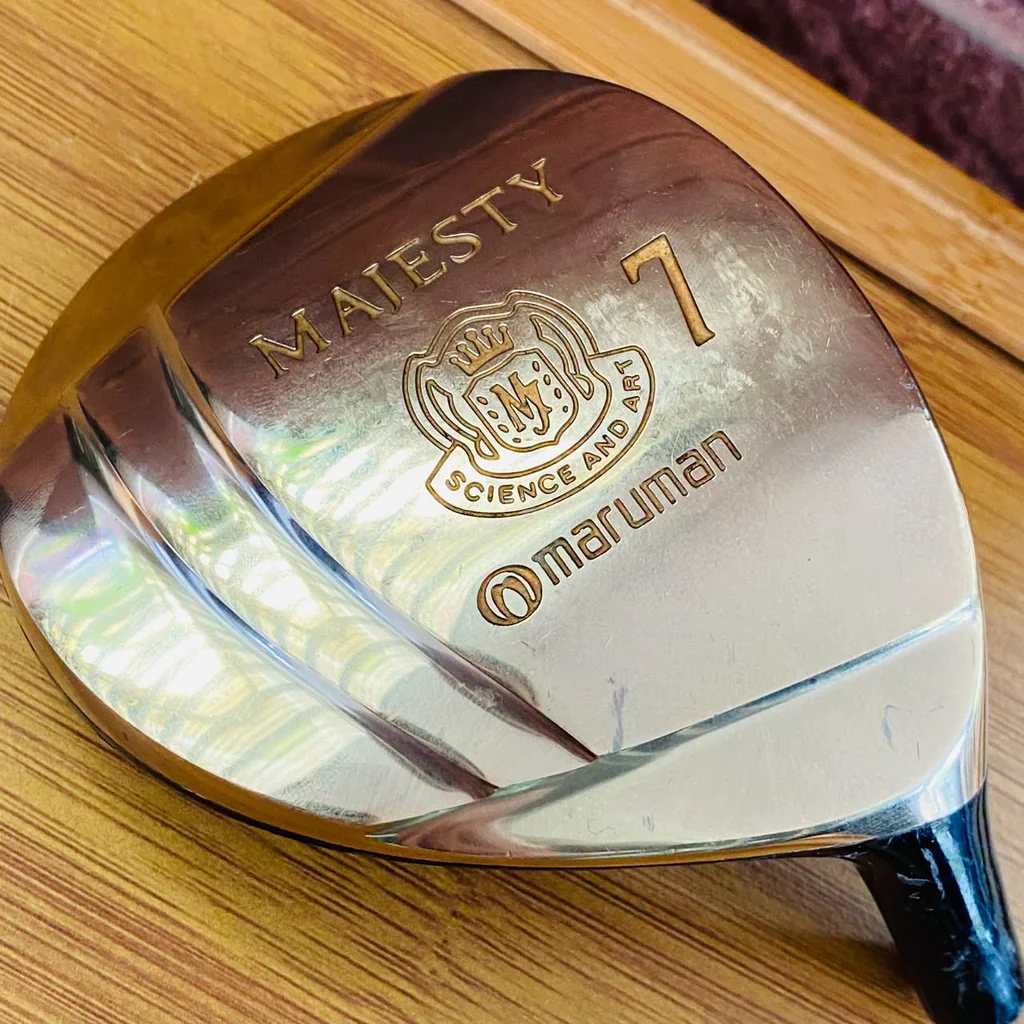 หัวเปล่า FAIRWAY WOOD Maruman MAJESTY Royal III เบอร์ 7 ความเหนือระดับบนผืนหญ้า หัวเปล่าเกรดไฮเอนด์! หัวเปล่า FAIRWAY WOOD Maruman MAJESTY Royal III เบอร์ 7 ความเหนือระดับบนผืนหญ้า หัวเปล่าเกรดไฮเอนด์!