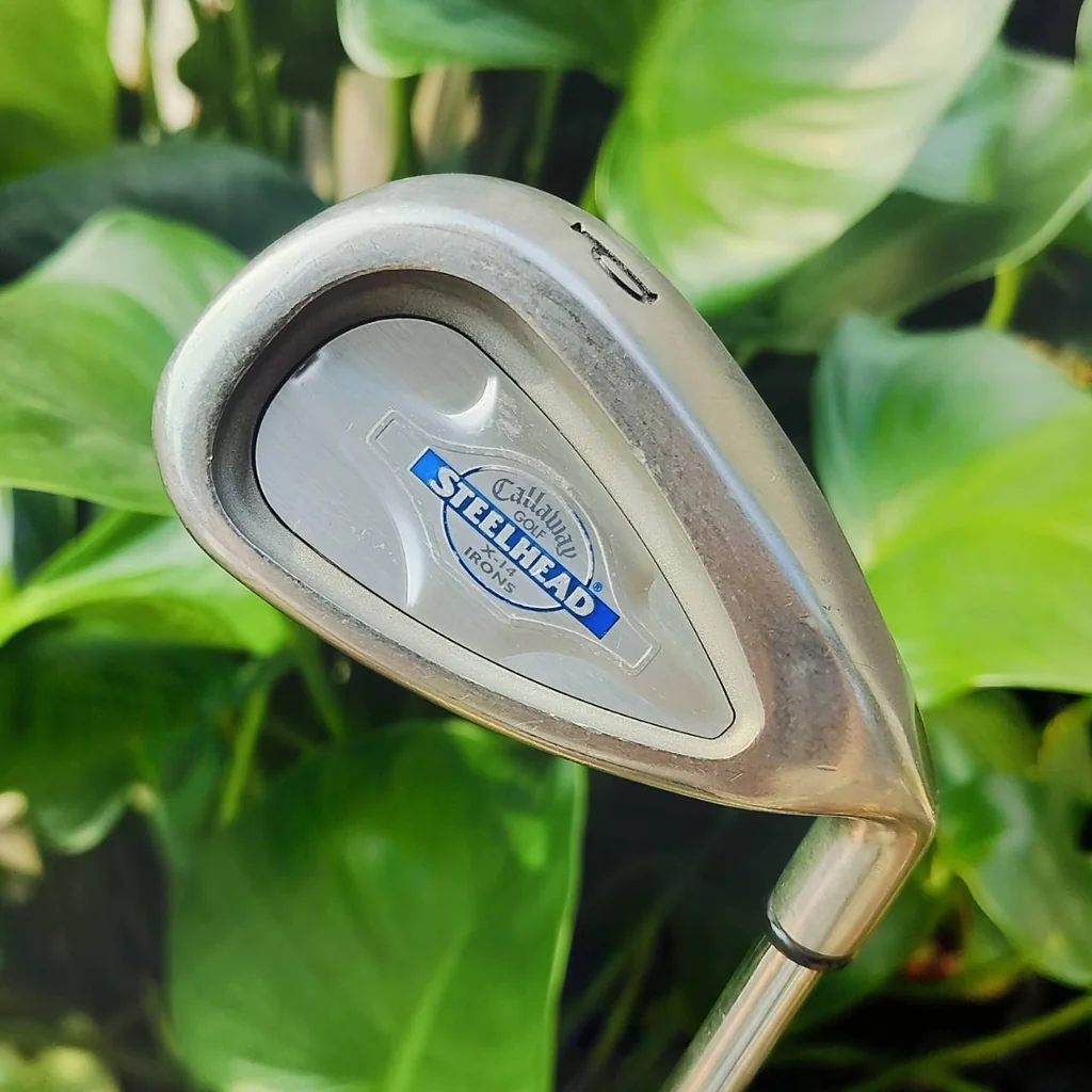ชุดเหล็ก CALLAWAY STEELHEAD X-14 มีเหล็ก 5-9 เเละ PW SW สุดยอดก้านเจาะทะลุผ่าแฉก ก้าน STEELHEAD UNIFLEX เดิม สติ๊กเกอร์เดิมหมด ไม้กอล์ฟพรีเมี่ยมมือสอง ของแท้ By NakaraLuxurious ชุดเหล็ก CALLAWAY STEELHEAD X-14 มีเหล็ก 5-9 เเละ PW SW สุดยอดก้านเจาะทะลุผ่าแฉก ก้าน STEELHEAD UNIFLEX เดิม สติ๊กเกอร์เดิมหมด ไม้กอล์ฟพรีเมี่ยมมือสอง ของแท้ By NakaraLuxurious