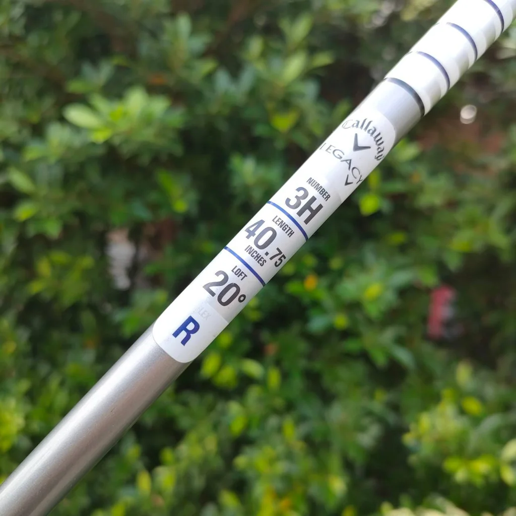 HYBRID 3 CALLAWAY LEGACY V องศา 20 ก้าน SPEED METALIXZ FLEX R ตีง่าย ก้านเบามากและตีไกลมากๆ แม้จะตีไม่แรง!! ไม้กอล์ฟมือสอง ของแท้ BY NakaraLuxurious HYBRID 3 CALLAWAY LEGACY V องศา 20 ก้าน SPEED METALIXZ FLEX R ตีง่าย ก้านเบามากและตีไกลมากๆ แม้จะตีไม่แรง!! ไม้กอล์ฟมือสอง ของแท้ BY NakaraLuxurious
