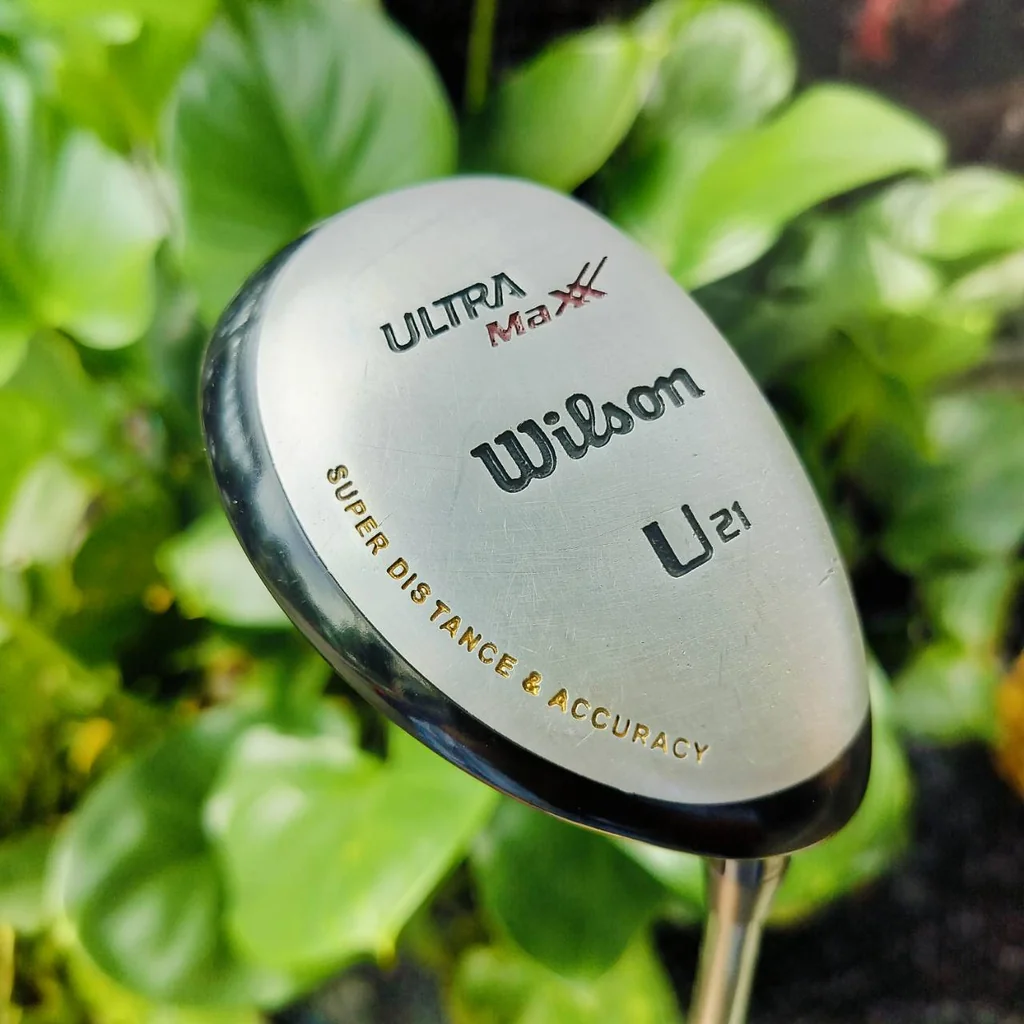 UT WILSON ULTRA MAXX องศา 21 ก้าน HIGH MODULUS FLEX R สภาพสวยเดิมๆ ทรงน่าตีอย่างมาก ตีลูกลอยง่าย เสียงเพราะมากค่ะ ไม้กอล์ฟพรีเมี่ยมมือสอง ของแท้ By NakaraLuxurious