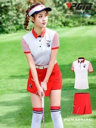 เสื้อนักกอล์ฟหญิง PGM-YF174 เสื้อนักกอล์ฟหญิง PGM-YF174