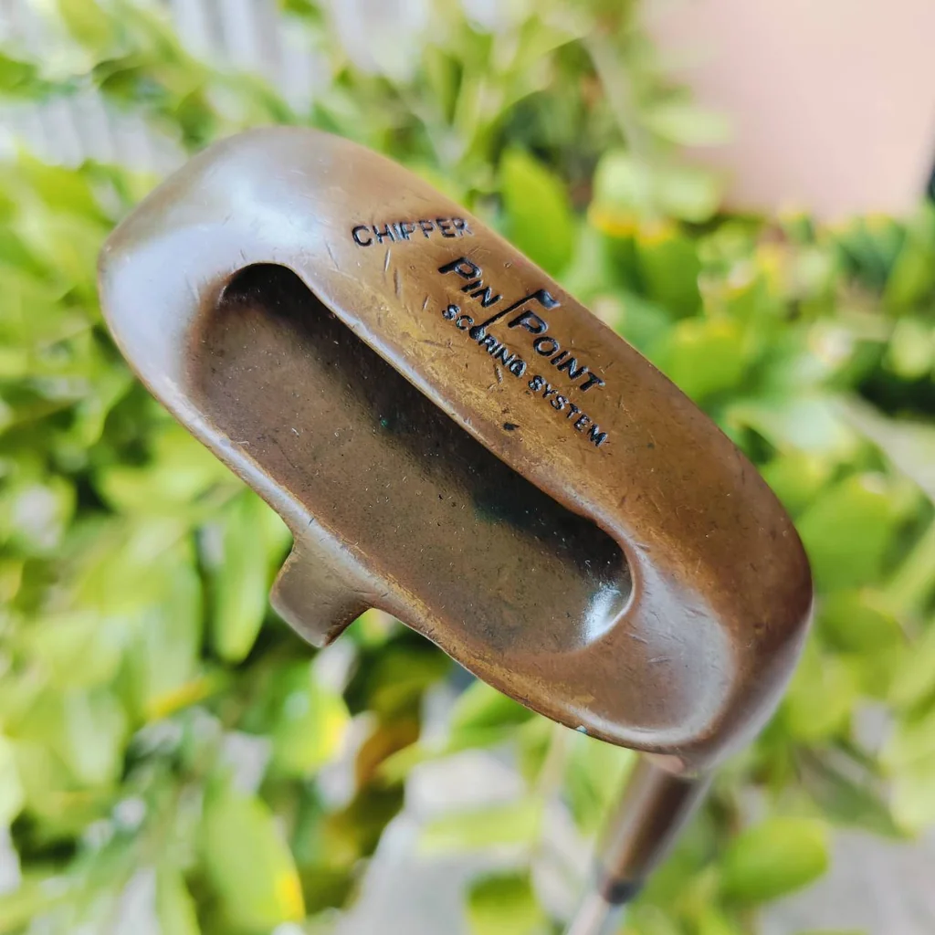 CHIPPER PIN POINT วัสดุทองเหลืองผสมโลหะ คุณภาพพรีเมี่ยม ฟีลลิ่งดีมาก ไม้กอล์ฟพรีเมี่ยมมือสอง ของแท้ By NakaraLuxurious CHIPPER PIN POINT วัสดุทองเหลืองผสมโลหะ คุณภาพพรีเมี่ยม ฟีลลิ่งดีมาก ไม้กอล์ฟพรีเมี่ยมมือสอง ของแท้ By NakaraLuxurious