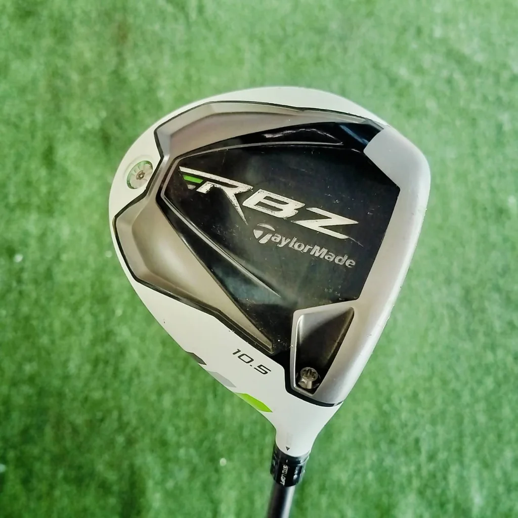 DRIVER TAYLORMADE RBZ องศา 10.5 ก้าน MATRIX Xcon-5 FLEX M หัวขาว หน้าดำ หน้ากว้างมาก หัวใหญ่ ชดเชยสูงตีง่ายมากๆ ระยะดีมากค่ะ ไม้กอล์ฟพรีเมี่ยมมือสอง By NakaraLuxurious