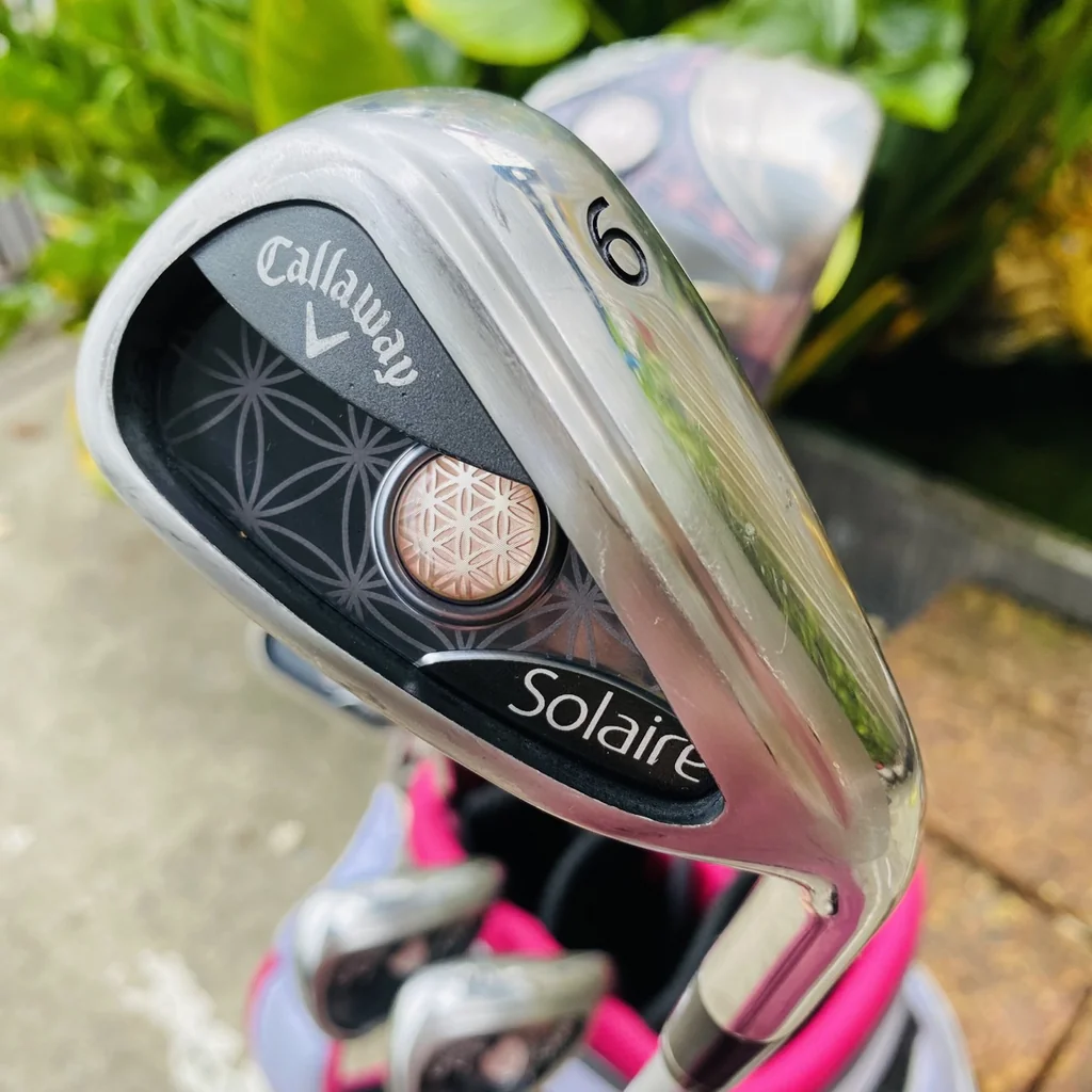 FULL SET CALLAWAY 🖤🌷SOLAIRE LADIES PINK ครบเซ็ต 9 ชิ้น พร้อมถุงกอล์ฟ 🌸 ดีไซน์สวยหรู ดูแพง