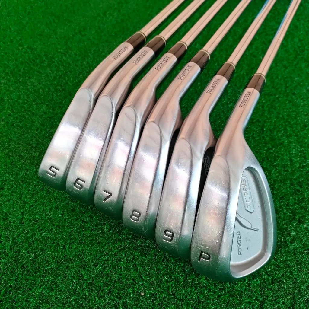 ชุดเหล็ก FOURTEEN TC788 มีเหล็ก 5-9 PW ทั้งหมด 6 ชิ้น ก้าน KS 8001 SHIMADAGOLF ชุดเหล็ก FOURTEEN TC788 มีเหล็ก 5-9 PW ทั้งหมด 6 ชิ้น ก้าน KS 8001 SHIMADAGOLF