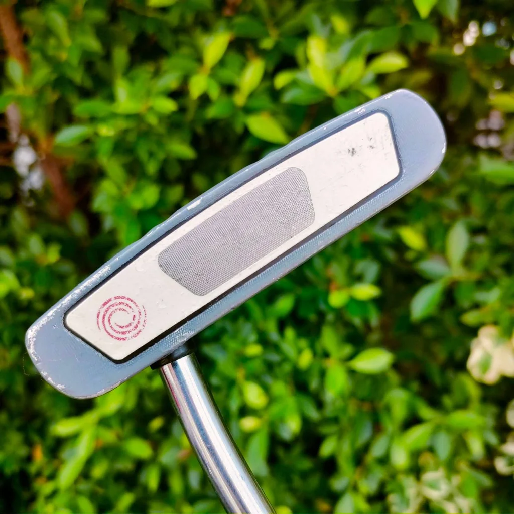 PUTTER ODYSSEY 2-BALL SRT WHITE STEEL ความยาว 34 นิ้ว ใส่กริพใหญ่ สุดนุ่ม SUPER STROKE รุ่นนี้พิเศษมากๆ!! ไม้กอล์ฟมือสอง ของแท้ BY NakaraLuxurious PUTTER ODYSSEY 2-BALL SRT WHITE STEEL ความยาว 34 นิ้ว ใส่กริพใหญ่ สุดนุ่ม SUPER STROKE รุ่นนี้พิเศษมากๆ!! ไม้กอล์ฟมือสอง ของแท้ BY NakaraLuxurious