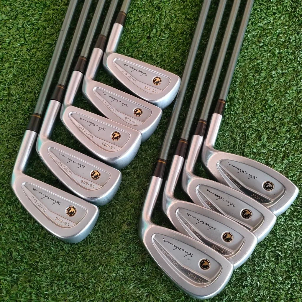 ชุดเหล็ก HONMA LB-606 CAVITY BACK มีเหล็ก 3 - 10 เเละ SW ก้าน SUPER LIGHT CARBON FLEX R-1 วัสดุพรีเมี่ยม FORGED จาก JAPAN SAKATA ก้านเบาพิเศษ ทำให้ตีง่ายมาก!! ไม้กอล์ฟมือสอง ของแท้ BY NakaraLuxurious ชุดเหล็ก HONMA LB-606 CAVITY BACK มีเหล็ก 3 - 10 เเละ SW ก้าน SUPER LIGHT CARBON FLEX R-1 วัสดุพรีเมี่ยม FORGED จาก JAPAN SAKATA ก้านเบาพิเศษ ทำให้ตีง่ายมาก!! ไม้กอล์ฟมือสอง ของแท้ BY NakaraLuxurious