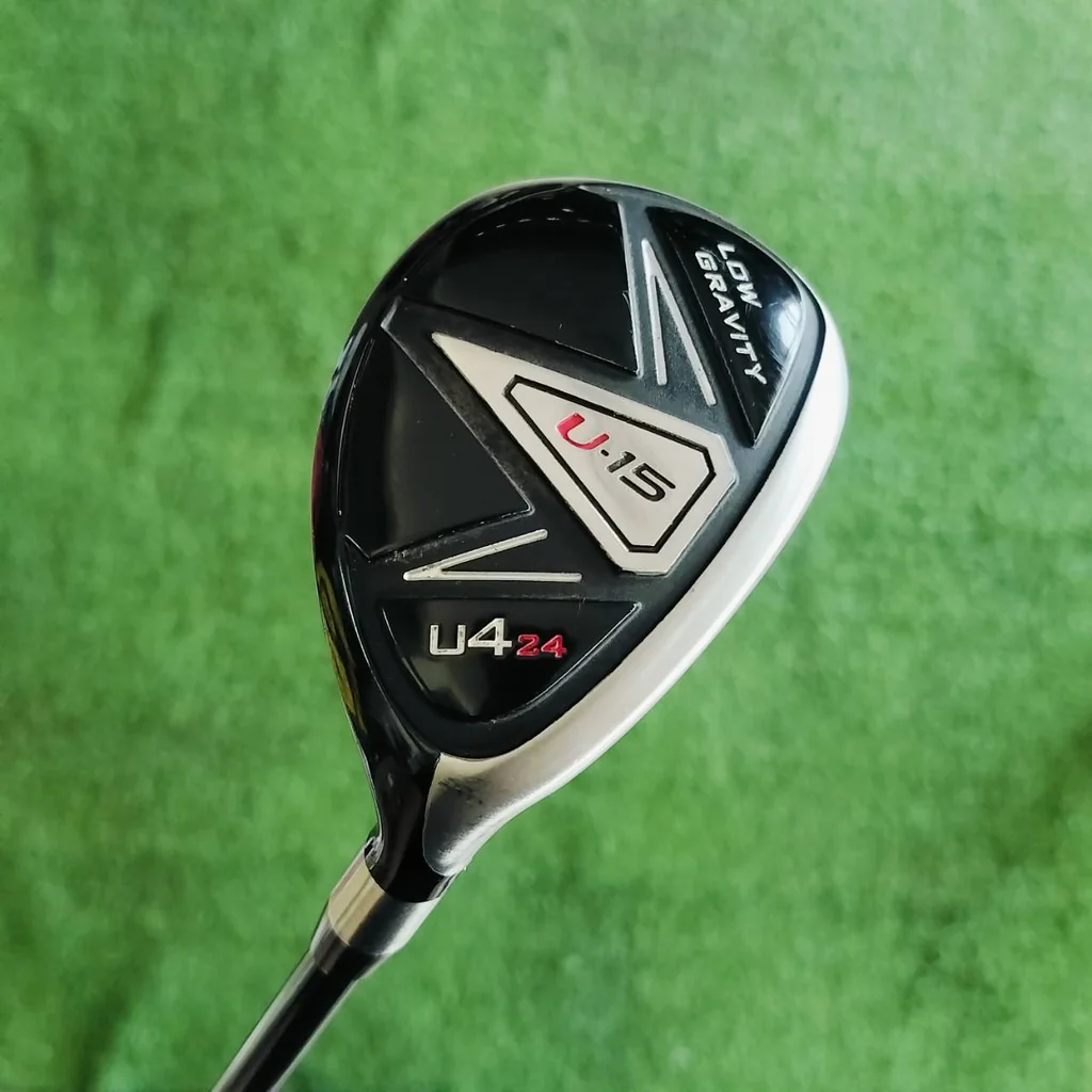 Japanese U-15 24° U4 Hybrid Low Gravity Graphite Shaft FLEX S ตีแม่นมากๆ ยิงกรีนยาวๆสบายๆ ไม้กอล์ฟพรีเมี่ยมมือสอง ของแท้ By NakaraLuxurious Japanese U-15 24° U4 Hybrid Low Gravity Graphite Shaft FLEX S ตีแม่นมากๆ ยิงกรีนยาวๆสบายๆ ไม้กอล์ฟพรีเมี่ยมมือสอง ของแท้ By NakaraLuxurious