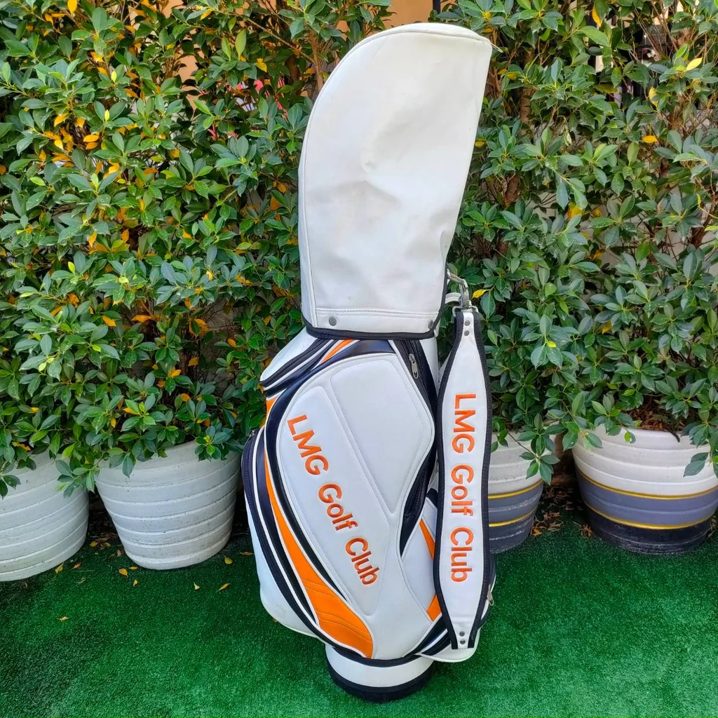 ถุงกอล์ฟ LMG GOLF CLUB มือสอง ถุง TOUR ใบใหญ่ หนังสวย บุกำมะหยี่
