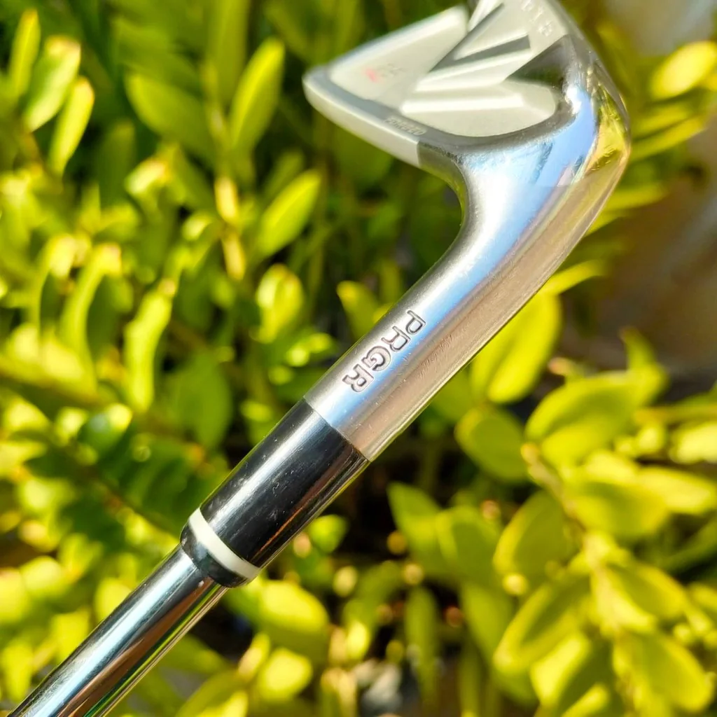 เหล็ก 5 PRGR ID Nabla RS Forged ก้าน N.S.PRO 85 M-40 FLEX SR สภาพสวยหวานเจี๊ยบ!!! เหล็ก FORGED พรีเมี่ยมญี่ปุ่น!!! หน้าเด้ง แน่น นุ่มนวล สวยคม ตกหยุด น่าใช้มากๆ ไม้กอล์ฟพรีเมี่ยมมือสอง ของแท้ By NakaraLuxurious เหล็ก 5 PRGR ID Nabla RS Forged ก้าน N.S.PRO 85 M-40 FLEX SR สภาพสวยหวานเจี๊ยบ!!! เหล็ก FORGED พรีเมี่ยมญี่ปุ่น!!! หน้าเด้ง แน่น นุ่มนวล สวยคม ตกหยุด น่าใช้มากๆ ไม้กอล์ฟพรีเมี่ยมมือสอง ของแท้ By NakaraLuxurious