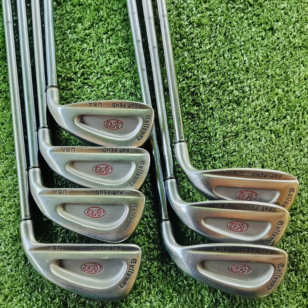 ลดล้างสต๊อค!!! ชุดเหล็ก Callaway S2H2 สุดคลาสสิค เป็นตัวต้นตำหรับ PAT PEN เอกสิทธิ์ ก้านเหล็ก Callaway MEMPHIS 10 แบบเสียบเจาะทะลุ สวยเดิมทุกเหล็ก ไม้กอล์ฟพรีเมี่ยมมือสอง ของแท้ By NakaraLuxurious ลดล้างสต๊อค!!! ชุดเหล็ก Callaway S2H2 สุดคลาสสิค เป็นตัวต้นตำหรับ PAT PEN เอกสิทธิ์ ก้านเหล็ก Callaway MEMPHIS 10 แบบเสียบเจาะทะลุ สวยเดิมทุกเหล็ก ไม้กอล์ฟพรีเมี่ยมมือสอง ของแท้ By NakaraLuxurious