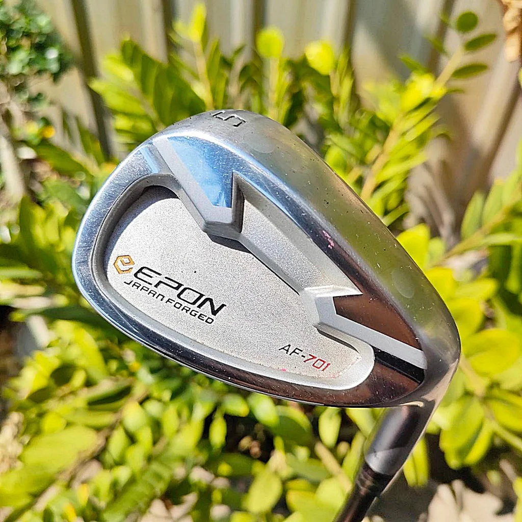 SW EPON AF-701 องศา 56 ก้าน MACH LINE FLEX WEDGE WEDGE FORGED BY ENDO ฟีลลิ่งนุ่มนวล และแม่นยำ ตกหยุด ไม้กอล์ฟพรีเมี่ยมมือสอง ของแท้ By NakaraLuxurious SW EPON AF-701 องศา 56 ก้าน MACH LINE FLEX WEDGE WEDGE FORGED BY ENDO ฟีลลิ่งนุ่มนวล และแม่นยำ ตกหยุด ไม้กอล์ฟพรีเมี่ยมมือสอง ของแท้ By NakaraLuxurious