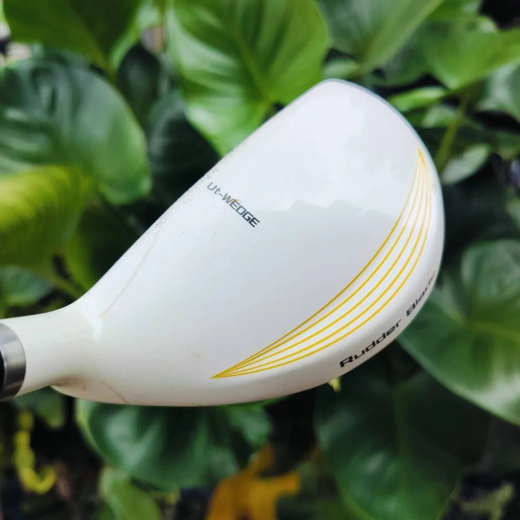 UT - WEDGE KASCO POWER TORNDO องศา 19 ก้าน STABIL SHAFT FLEX S หน้าไม้ SUPER HYTEN เด้งมาก ไม้กอล์ฟพรีเมี่ยมมือสอง ของแท้ By NakaraLuxurious UT - WEDGE KASCO POWER TORNDO องศา 19 ก้าน STABIL SHAFT FLEX S หน้าไม้ SUPER HYTEN เด้งมาก ไม้กอล์ฟพรีเมี่ยมมือสอง ของแท้ By NakaraLuxurious