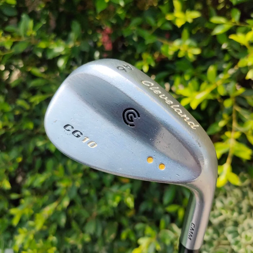 WEDGE CLEVELAND CG10 CMM องศา 46 ก้าน NS.PRO 850GH FLEX S สองจุด STANDARD BOUNCE ครับ องศาประมาณ PW ตี 100 หลา + สปินจัดชัดจริงแน่นอน!!! WEDGE CLEVELAND CG10 CMM องศา 46 ก้าน NS.PRO 850GH FLEX S สองจุด STANDARD BOUNCE ครับ องศาประมาณ PW ตี 100 หลา + สปินจัดชัดจริงแน่นอน!!!