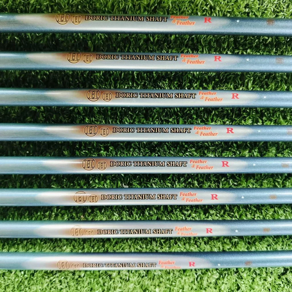 ชุดเหล็ก HONMA Twin Marks Feather & Feather ในตำนาน มีสองเหรียญที่เป็นเอกลักษณ์ เป็นซีรี่พรีเมี่ยมของ HONMA ก้าน DORIC TITANIUM *1 ดาว* ไม้กอล์ฟพรีเมี่ยมญี่ปุ่นมือสอง ของแท้ By NakaraLuxurious ชุดเหล็ก HONMA Twin Marks Feather & Feather ในตำนาน มีสองเหรียญที่เป็นเอกลักษณ์ เป็นซีรี่พรีเมี่ยมของ HONMA ก้าน DORIC TITANIUM *1 ดาว* ไม้กอล์ฟพรีเมี่ยมญี่ปุ่นมือสอง ของแท้ By NakaraLuxurious
