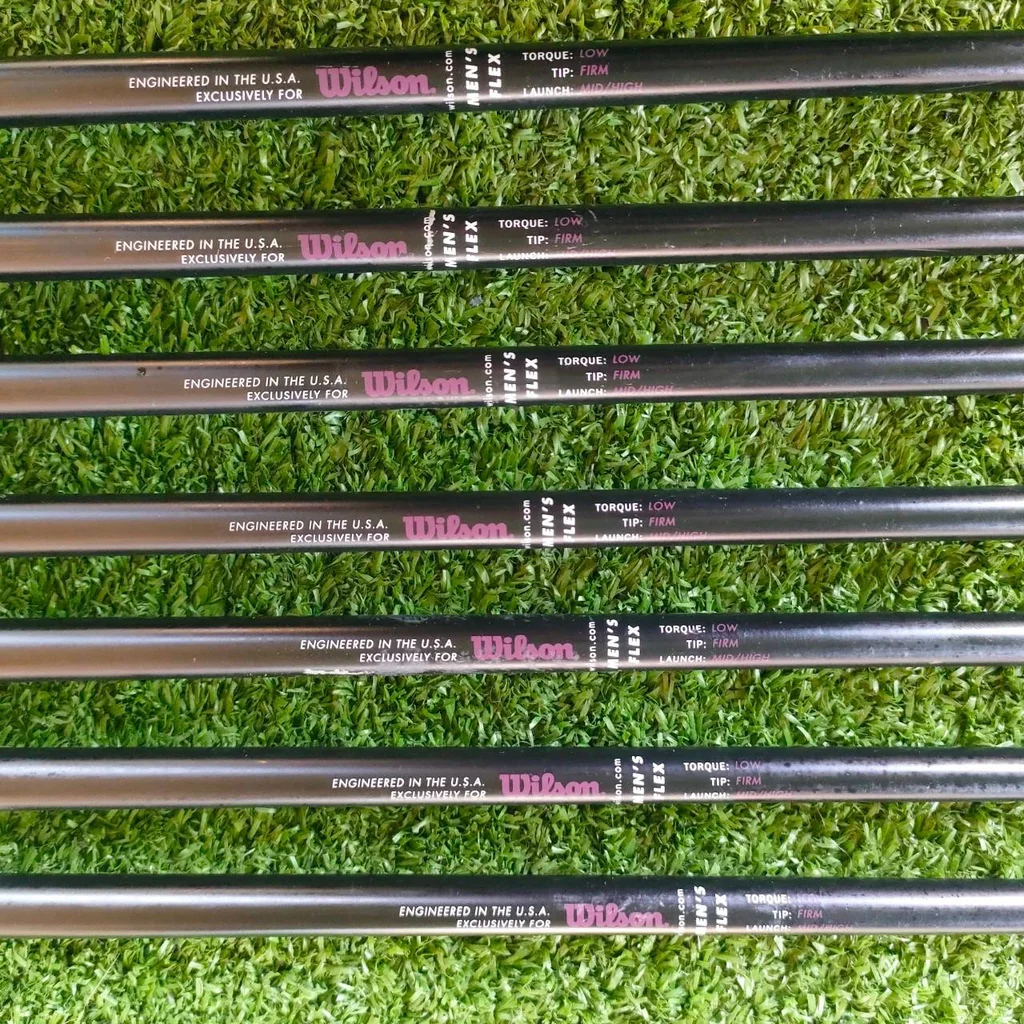 ชุดเหล็ก WILSON ULTRA M.O.I. มีเหล็ก 5-9 เเละ PW SW ก้าน FIRESTICK MENS FLEX สภาพสวยเดิมๆ เหล็กชดเชยสูงมาก ตีง่ายมาก คุณภาพดี ไม้กอล์ฟพรีเมี่ยมมือสอง ของแท้ By NakaraLuxurious ชุดเหล็ก WILSON ULTRA M.O.I. มีเหล็ก 5-9 เเละ PW SW ก้าน FIRESTICK MENS FLEX สภาพสวยเดิมๆ เหล็กชดเชยสูงมาก ตีง่ายมาก คุณภาพดี ไม้กอล์ฟพรีเมี่ยมมือสอง ของแท้ By NakaraLuxurious