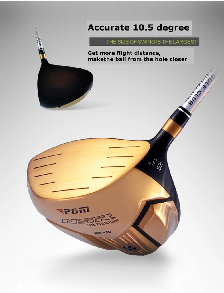 ไม้กอล์ฟพรีเมี่ยม DRIVER PGM NSR GOLD