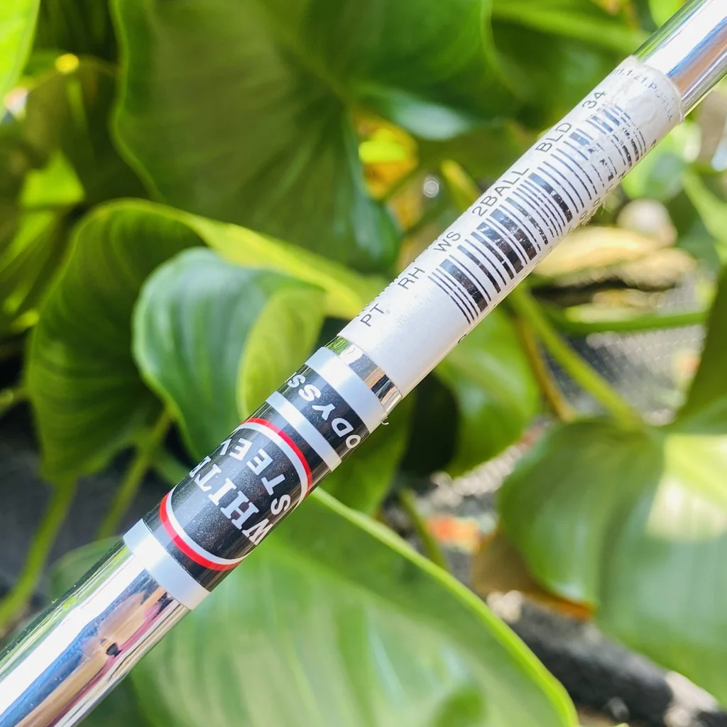 PUTTER ODYSSEY WHITE STEEL 2-BALL BLADE - 34 INCH ความนุ่มนวล" และ "ความแม่นยำ" ระดับตำนาน PUTTER ODYSSEY WHITE STEEL 2-BALL BLADE - 34 INCH ความนุ่มนวล" และ "ความแม่นยำ" ระดับตำนาน