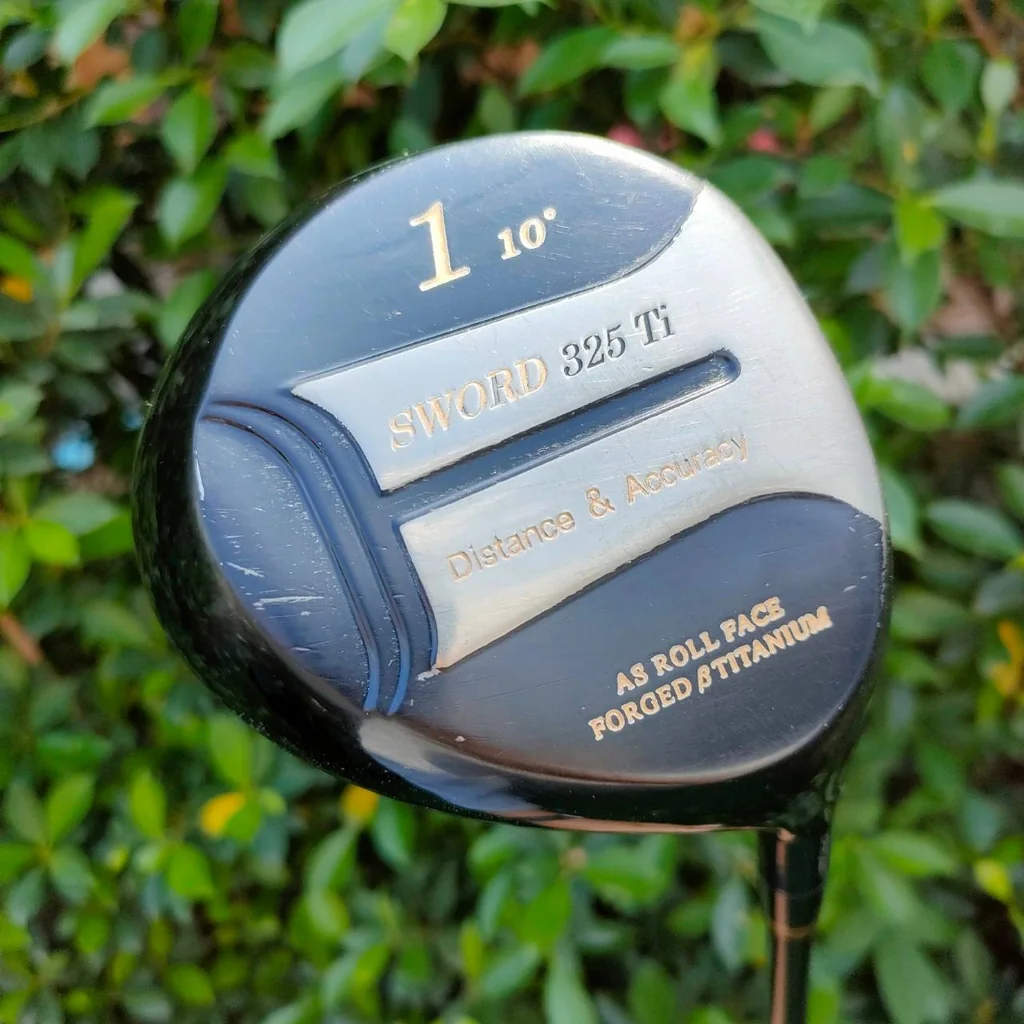 DRIVER SWORD 325 TI องศา 10 ก้าน KATANA GOLF FLEX R1 หน้าเด้ง AS ROLL FACE วัสดุ FORGED TITANIUM ตีง่ายตีไกล DRIVER SWORD 325 TI องศา 10 ก้าน KATANA GOLF FLEX R1 หน้าเด้ง AS ROLL FACE วัสดุ FORGED TITANIUM ตีง่ายตีไกล