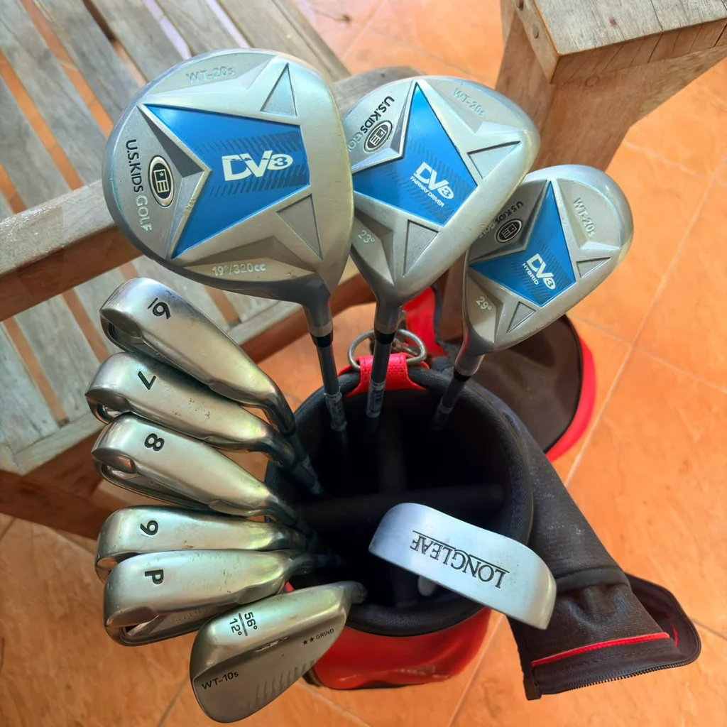FULL SET U.S. KIDS GOLF ULTRALIGHT DV3 (WT-20s / WT-10s) ส่งต่อความมั่นใจให้โปรกอล์ฟตัวน้อยในสนาม!