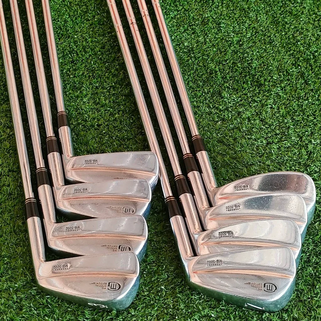 ชุดเหล็ก Miura Giken MG Special Edition MB-5002 FORGED เหล็ก 3-9 เเละ PW ก้าน DYNAMIC GOLD SL R300 ไม้กอล์ฟมือสอง ของแท้ BY NakaraLuxurious ชุดเหล็ก Miura Giken MG Special Edition MB-5002 FORGED เหล็ก 3-9 เเละ PW ก้าน DYNAMIC GOLD SL R300 ไม้กอล์ฟมือสอง ของแท้ BY NakaraLuxurious