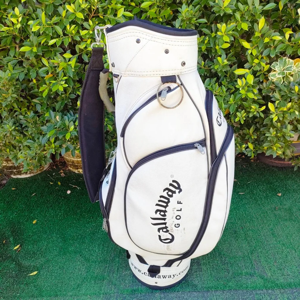 ถุงกอล์ฟ CALLAWAY GOLF มือสอง ของแท้ เป็นถุงหนัง ถุง TOUR ใบใหญ่สภาพพร้อมใช้
