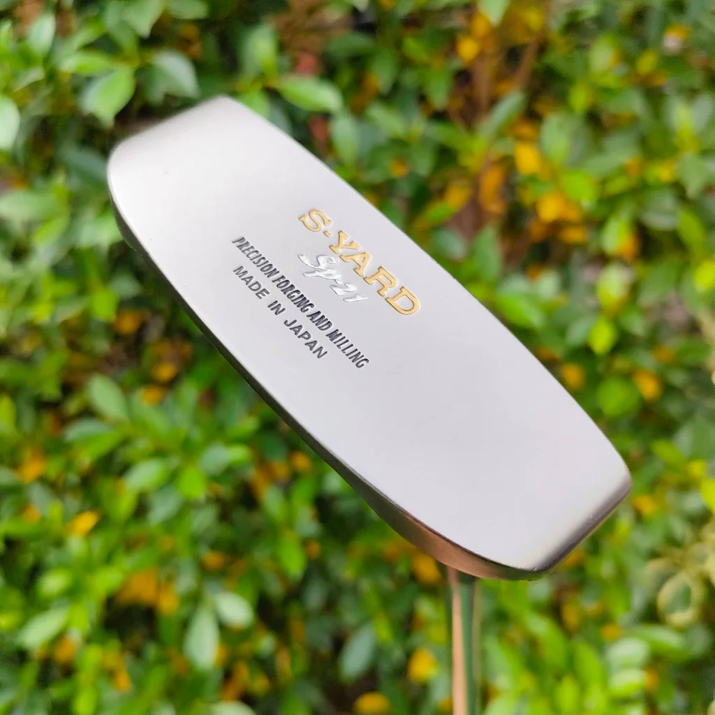 PUTTER S-YARD SP-21 ความยาว 34 นิ้ว สุดยอดพัตต์เดอร์พรีเมี่ยม ของประเทศญี่ปุ่น หน้า MILLED และยังถ่วงทังเสตนอีกสองข้าง พัตต์เกาะไลน์ เล็งง่ายมากๆ PUTTER S-YARD SP-21 ความยาว 34 นิ้ว สุดยอดพัตต์เดอร์พรีเมี่ยม ของประเทศญี่ปุ่น หน้า MILLED และยังถ่วงทังเสตนอีกสองข้าง พัตต์เกาะไลน์ เล็งง่ายมากๆ