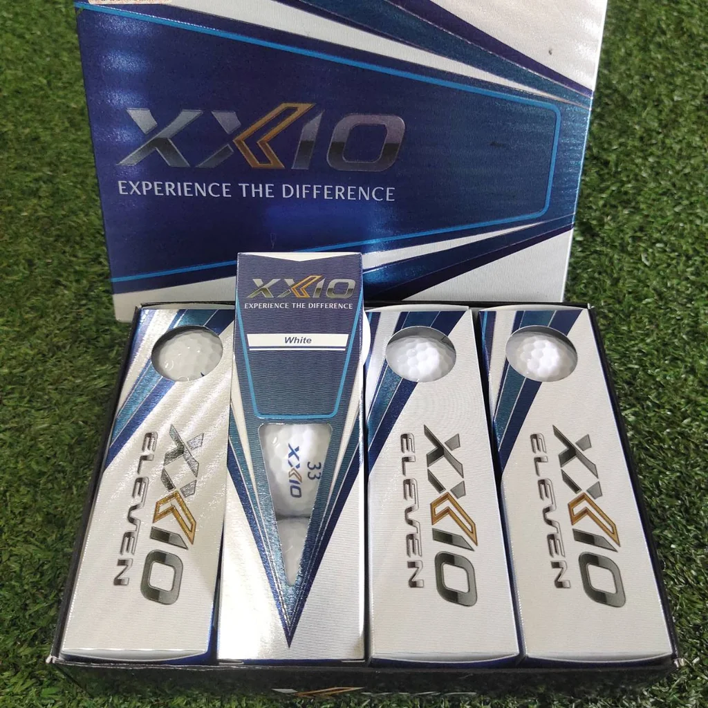 ลูกกอล์ฟ XXIO ELEVEN ของใหม่! 1 โหล (12 ลูก) 3 ชั้น (3-Piece Construction) ลูกกอล์ฟ XXIO ELEVEN ของใหม่! 1 โหล (12 ลูก) 3 ชั้น (3-Piece Construction)