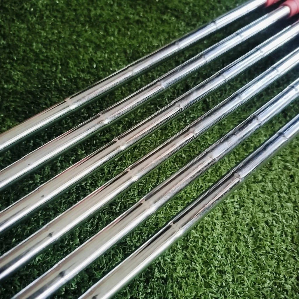** ไม้กอล์ฟมือซ้าย ** ชุดเหล็ก WORLD EAGLE F-01 α ก้านเหล็ก FLEX R กริพเดิมทุกชิ้น มีเหล็ก 6 7 8 9 PW SW ไม้กอล์ฟพรีเมี่ยมมือสอง ของแท้ By NakaraLuxurious ** ไม้กอล์ฟมือซ้าย ** ชุดเหล็ก WORLD EAGLE F-01 α ก้านเหล็ก FLEX R กริพเดิมทุกชิ้น มีเหล็ก 6 7 8 9 PW SW ไม้กอล์ฟพรีเมี่ยมมือสอง ของแท้ By NakaraLuxurious