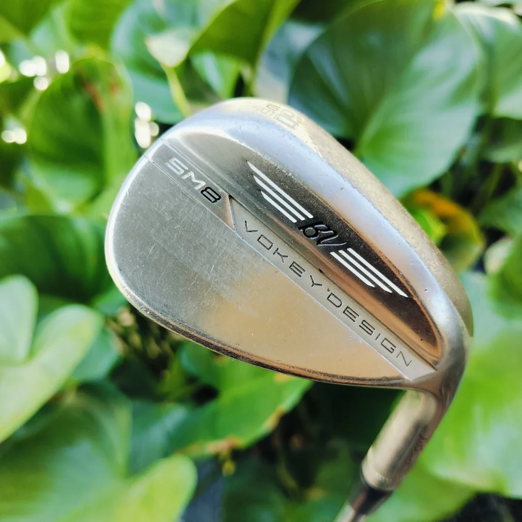 WEDGE TITLEIST VOKEY DESIGND SM8 องศา 60 BOUNCE 10 S ก้าน SM8 WEDGE FLEX เดิม ไม้กอล์ฟพรีเมี่ยมมือสอง ของแท้ By NakaraLuxurious WEDGE TITLEIST VOKEY DESIGND SM8 องศา 60 BOUNCE 10 S ก้าน SM8 WEDGE FLEX เดิม ไม้กอล์ฟพรีเมี่ยมมือสอง ของแท้ By NakaraLuxurious