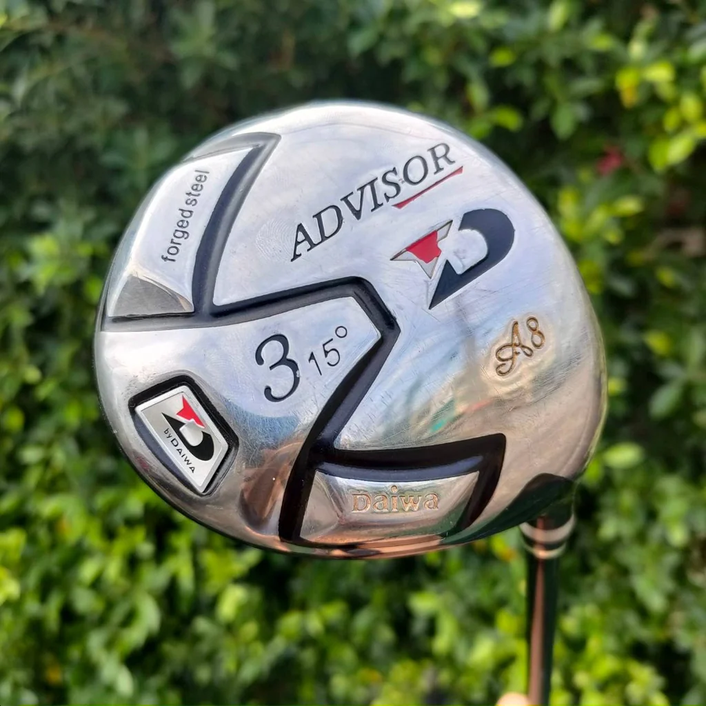 FW3 DAIWA ADVISOR FORGED STEEL องศา 15 ก้าน ADVISOR FLEX S วัสดุสุดพรีเมี่ยมจากเกาหลี!! ไม้กอล์ฟมือสอง ของแท้ BY NakaraLuxurious FW3 DAIWA ADVISOR FORGED STEEL องศา 15 ก้าน ADVISOR FLEX S วัสดุสุดพรีเมี่ยมจากเกาหลี!! ไม้กอล์ฟมือสอง ของแท้ BY NakaraLuxurious